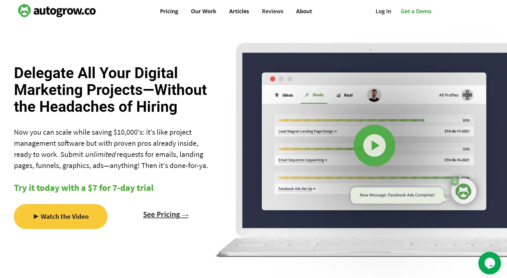 Digital marketing, hassle-free hiring.