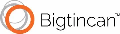 Bigtincan logo. Sales enablement platform.