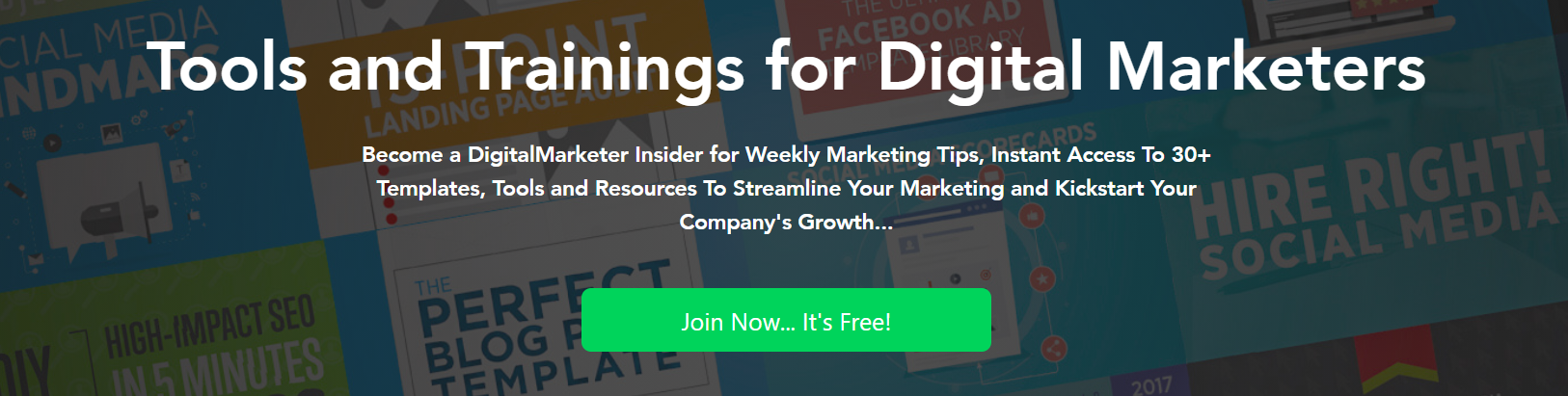 Digital marketing tools and training.