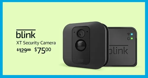 Blink XT Security Camera, $75.00
