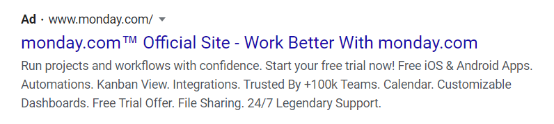 Monday.com website; project management tool.