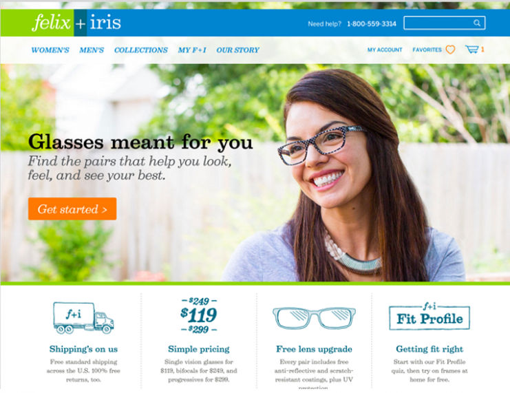 Woman smiling, wearing glasses.