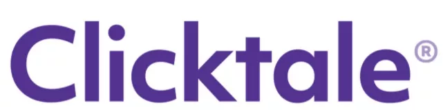 Clicktale logo, user behavior app.