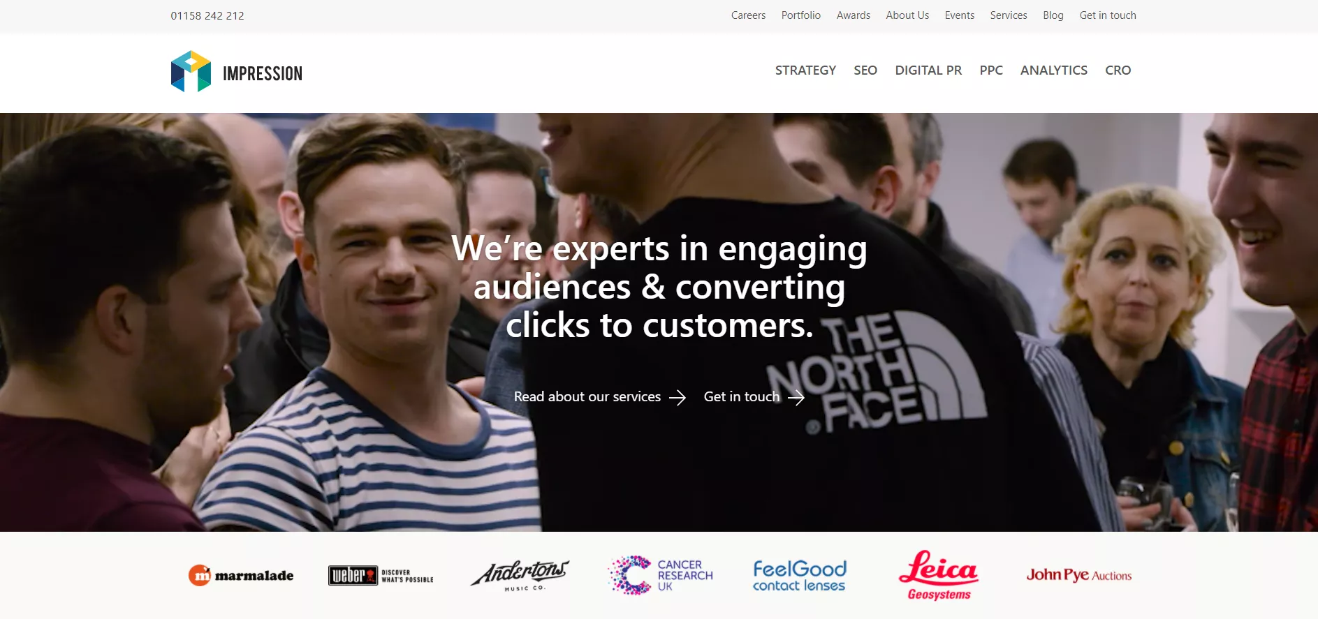 Digital marketing agency, Impression.