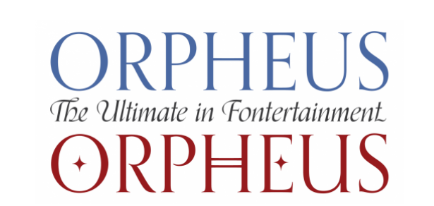 Orpheus Font logo.