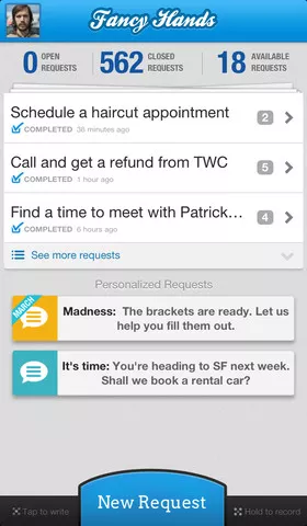 Todoist app task list.