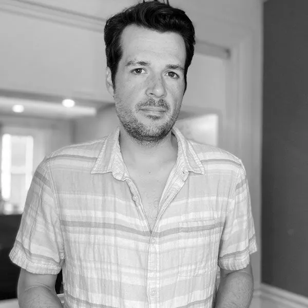 Man in plaid shirt, case studies.