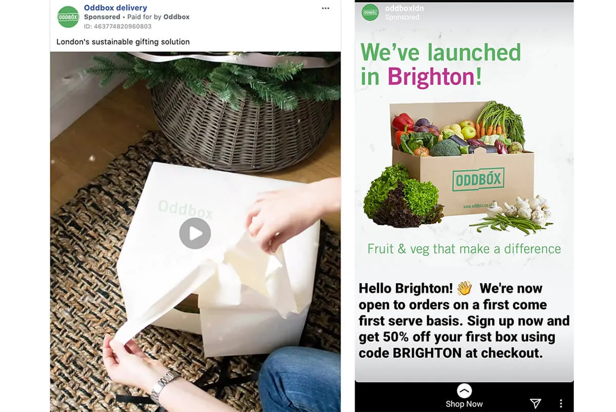 Oddbox expands to Brighton.