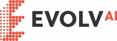 Evolv AI logo. Digital marketing tool.