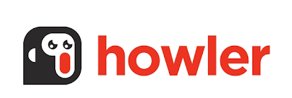 Howler AI logo, PR tool.