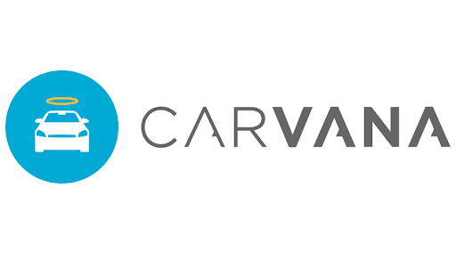 Carvana logo, used cars online.