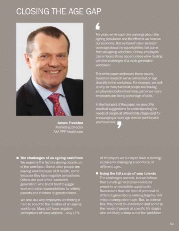Aging workforce, research-backed solutions.