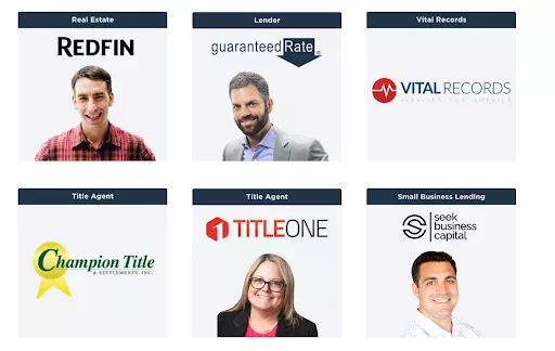 Business leaders in real estate.