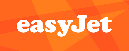 EasyJet logo, increased revenue.