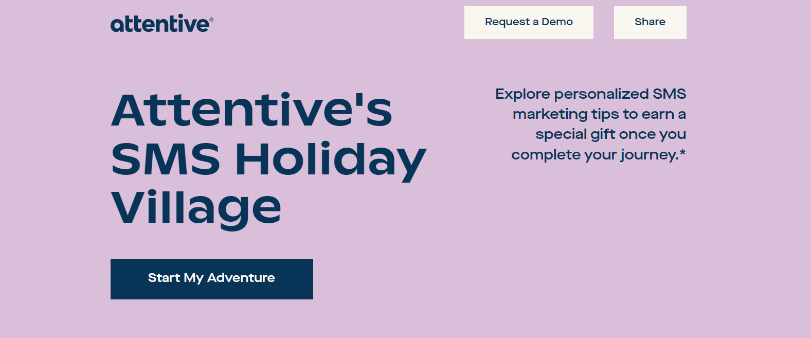 Downloadable SMS holiday marketing guide.