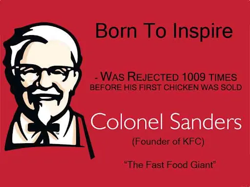 Colonel Sanders, KFC founder.