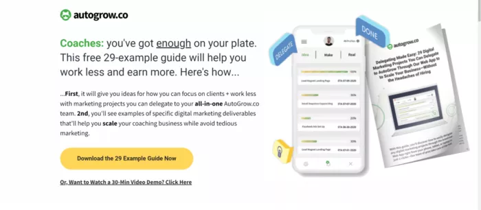Free guide: scale coaching, work less.