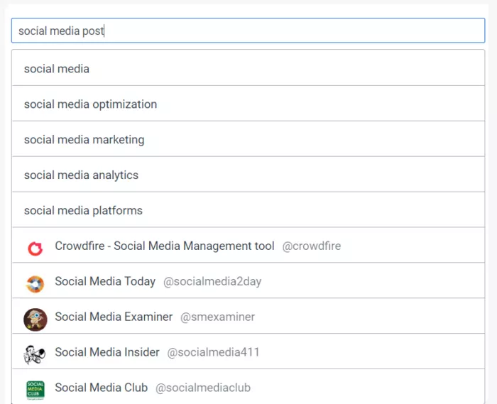 Social media management tools list.