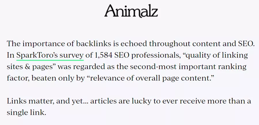 Backlinks boost website traffic.