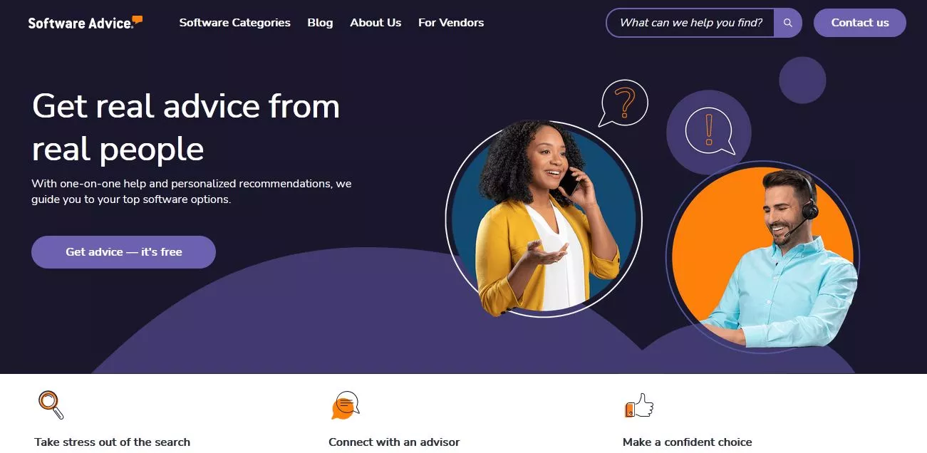 Free business software advice.