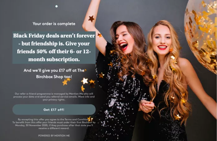 Two friends, Black Friday deal.