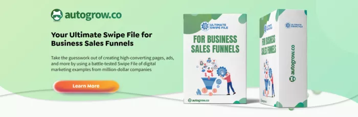 Swipe file for business sales funnels.
