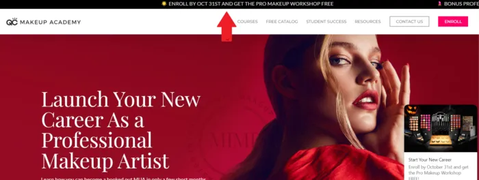 Cosmetology courses, free workshop.