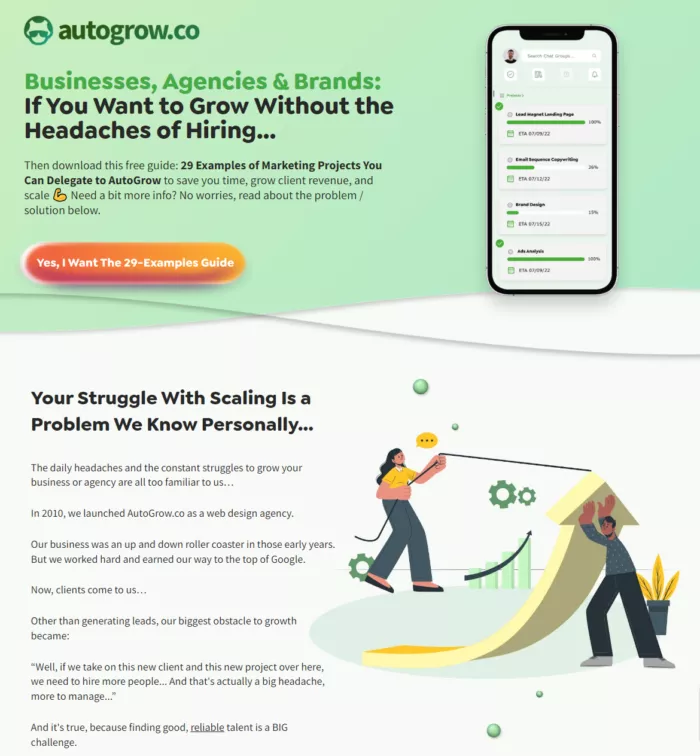 Free guide: scaling business hiring.