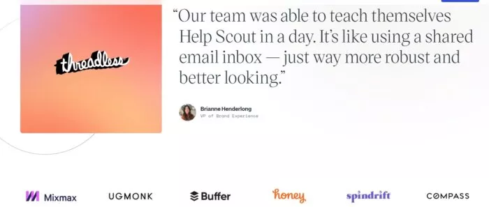 Help Scout review, easy to use.