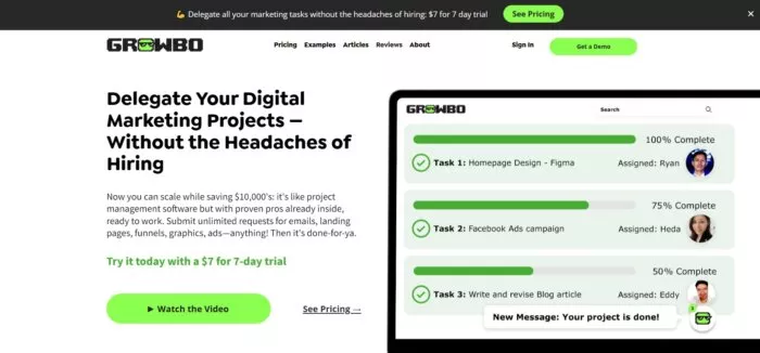 Digital marketing project management software.
