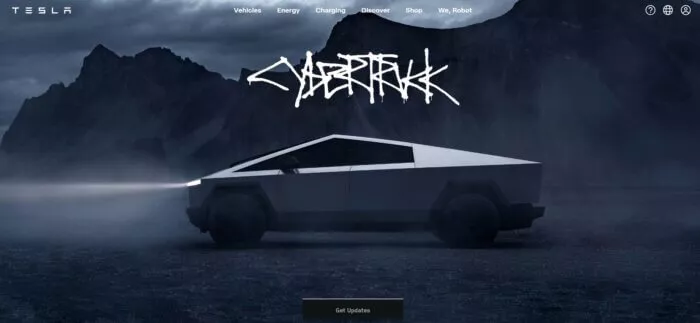 Tesla Cybertruck, high-ticket funnel.