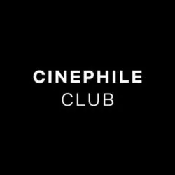 Cinephile Club logo, movie recommendations.