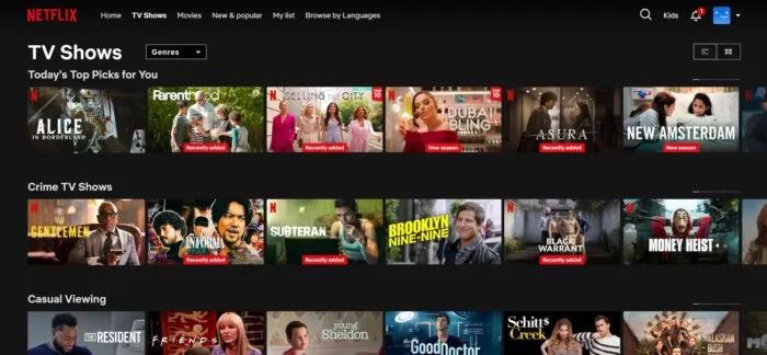 Netflix example of personalization