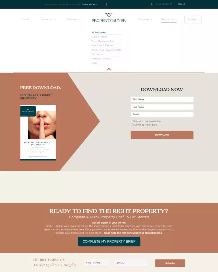 Resources from real estate agent