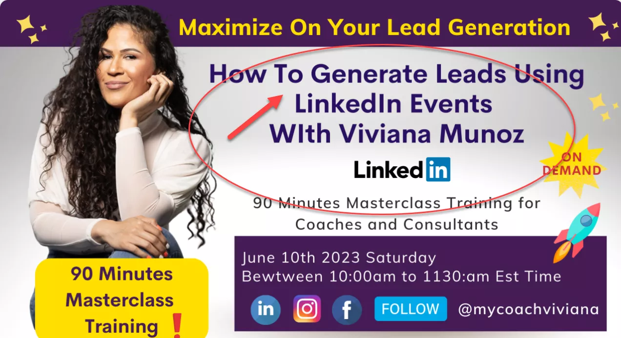 Example of linkedin webinar