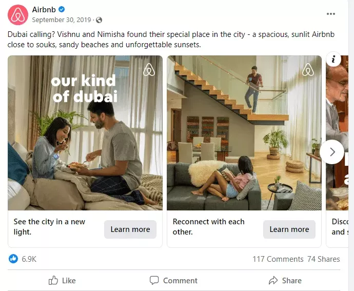 rt ad axample for look alike audience