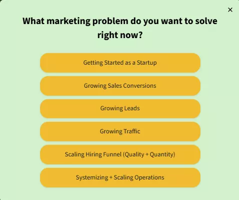 example of survey question - 2