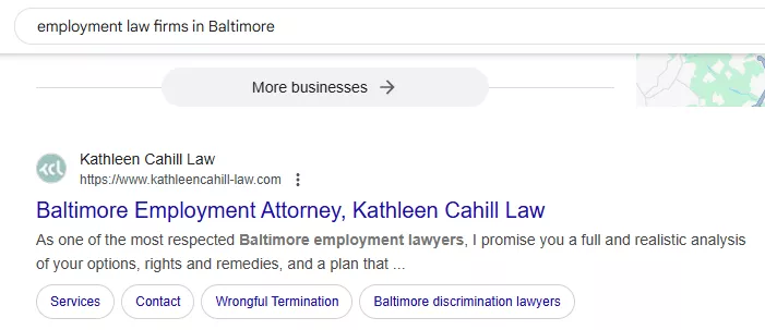 example of SEO service description