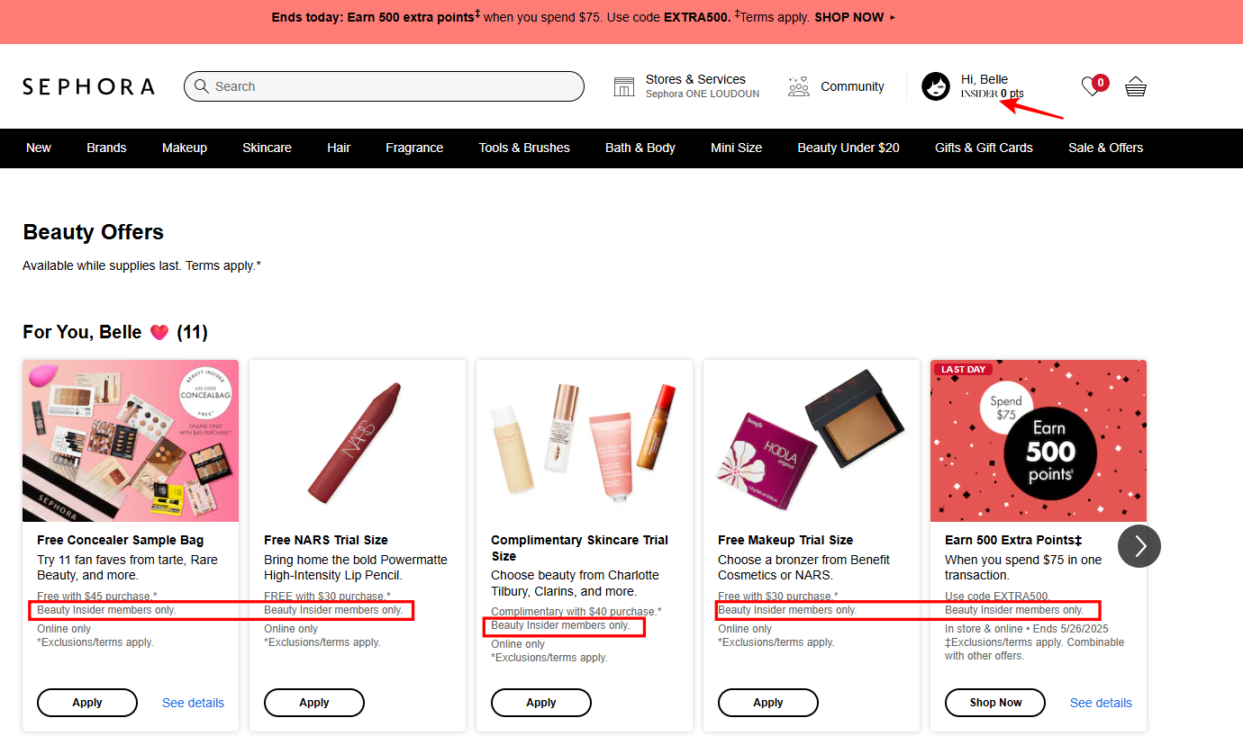 example of membership