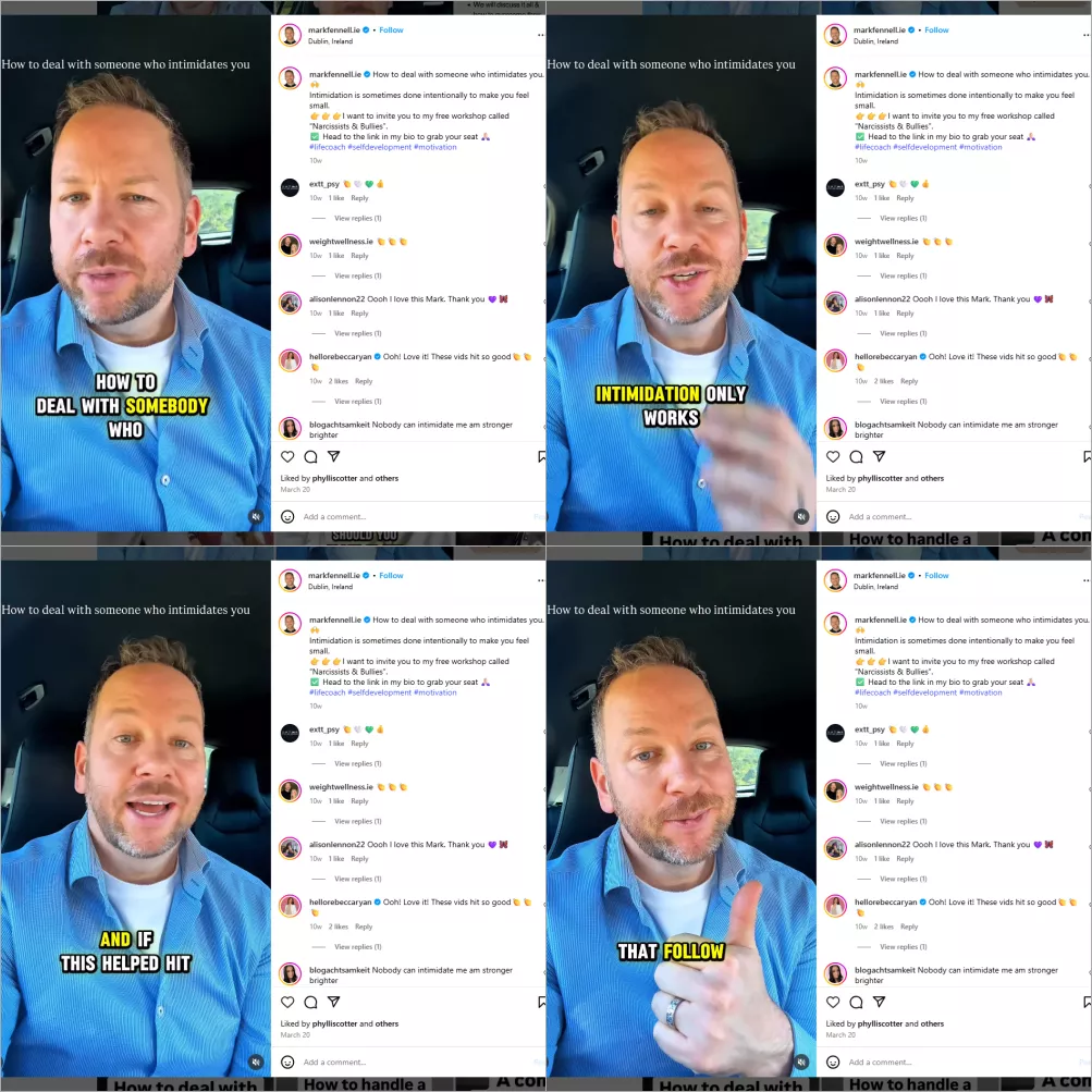 content idea 30 sec reel