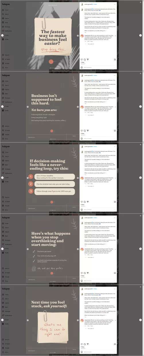 content idea actionable advice