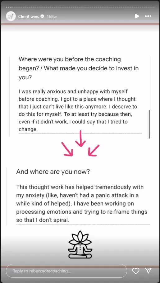 content idea after - success stories