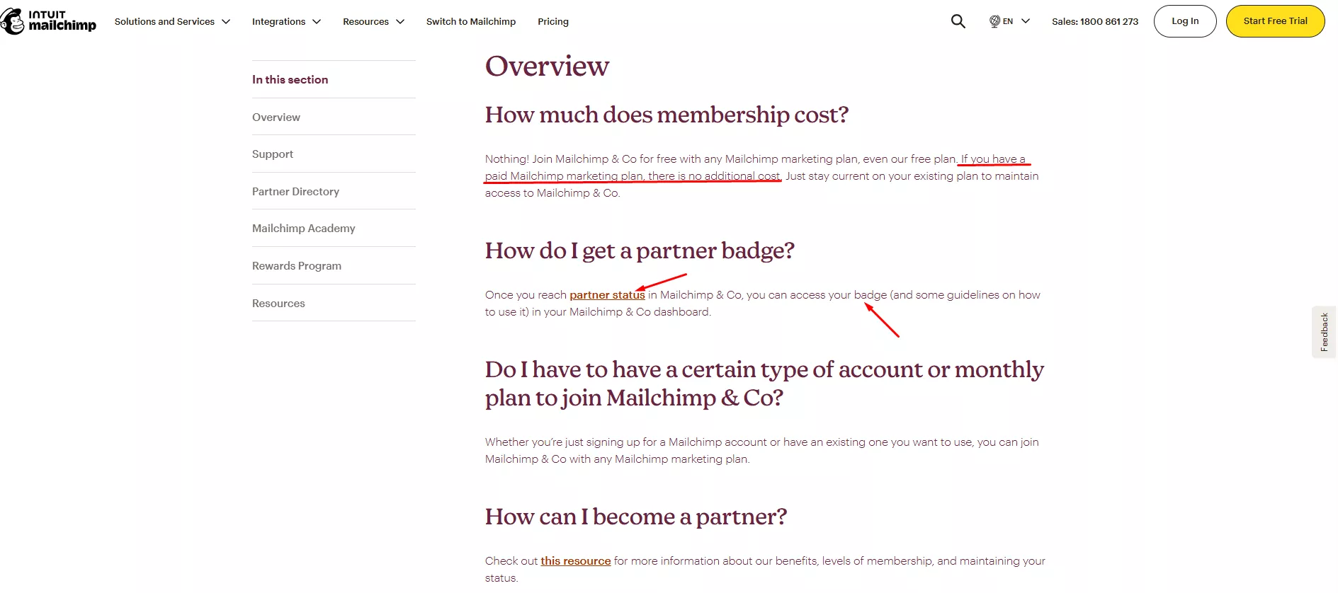exammple of faq with upsell