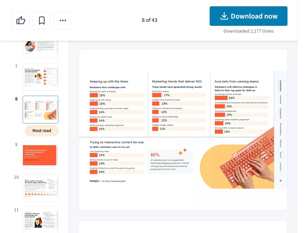 Convert Data Reports into Social Media Slide Decks for Engagement