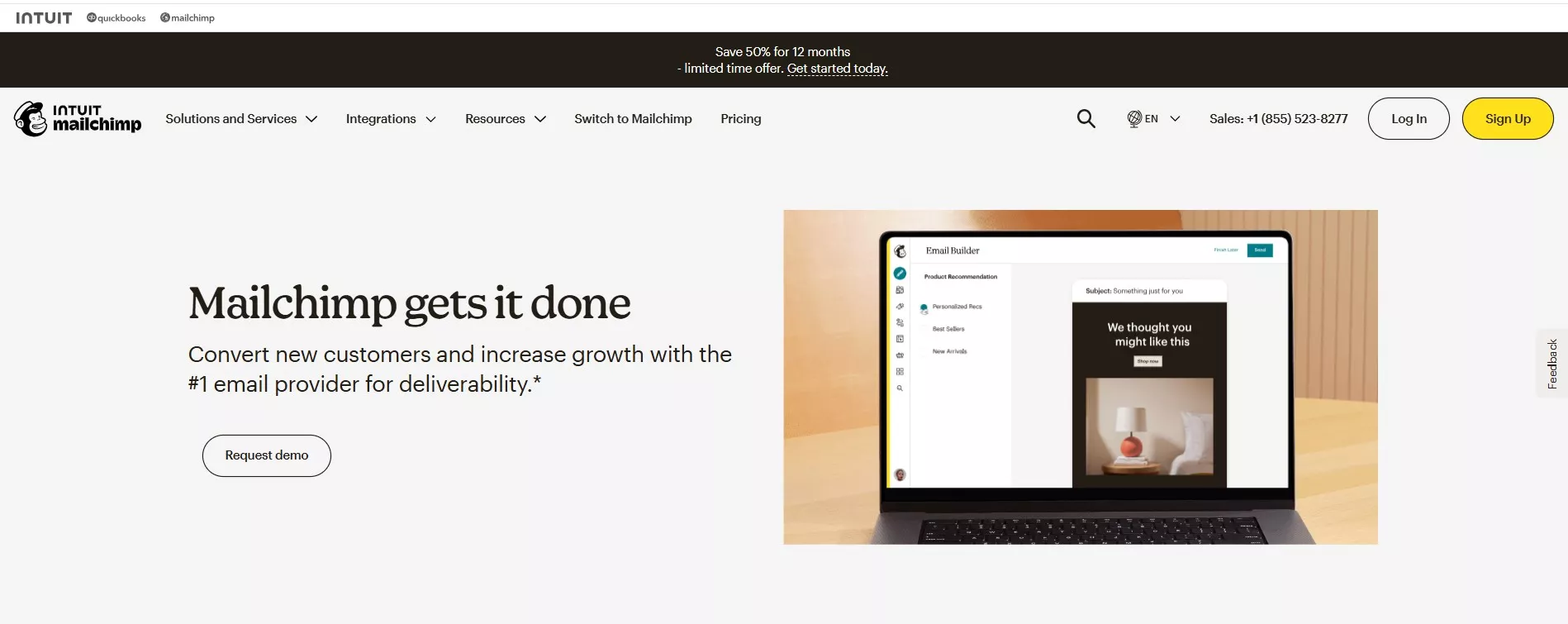 Eliminate Distractions to Keep Visitors Focused on Signup