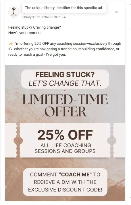 The Limited Offer Ad