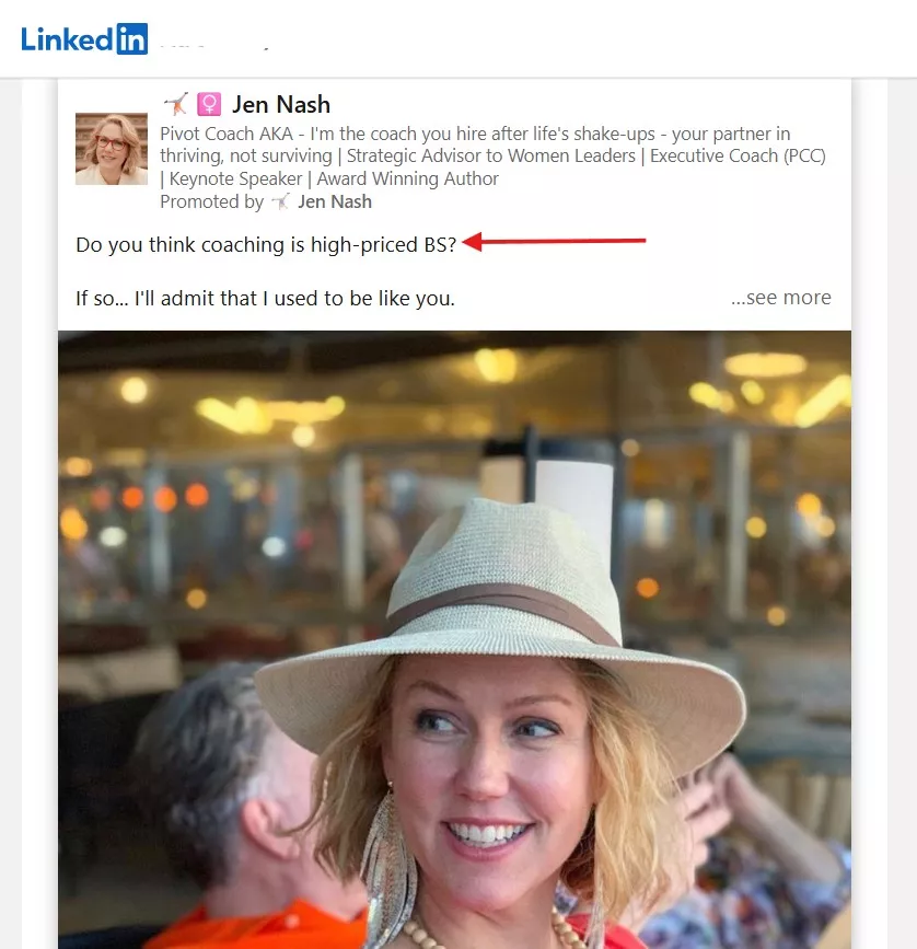 The Question-Based Ad