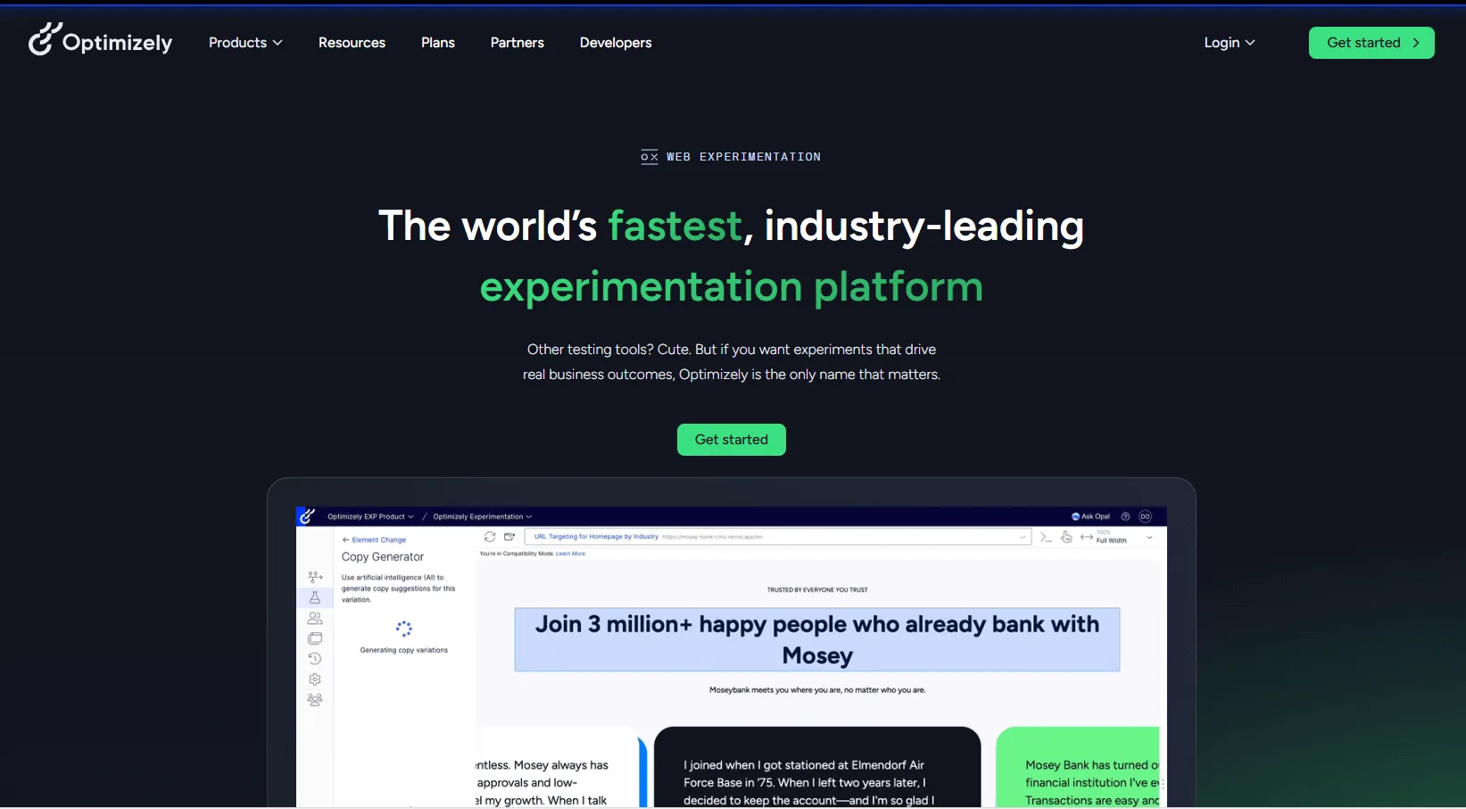 optimizely.com/products/web-experimentation/ - Optimizely for AI-Powered AB Testing and Campaign Refinement
