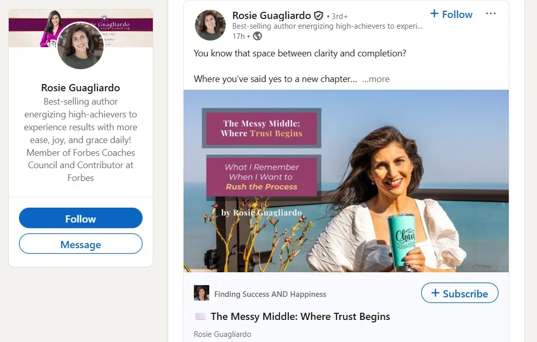 LinkedIn-Content-Strategy-13-Share-Your-Own-Journey-to-Humanize-Your-Strategy
