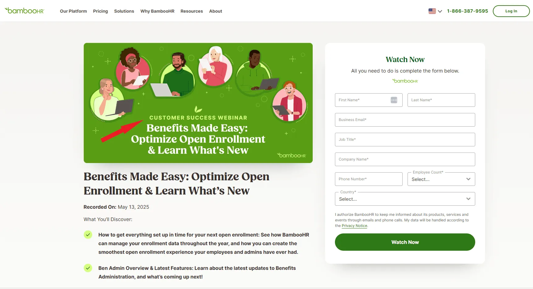 Customer Success Webinar